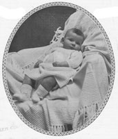 layette for baby from 1920s