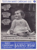 vintage baby cardigan knitting patterns