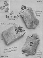 vintage hot water bottle covers 1940s knitting patterns
