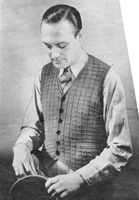 vintage waistcoat knitting pattern from service man's knitteds
