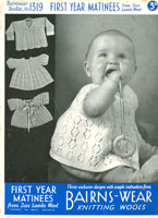 vintage knitting pattern for baby