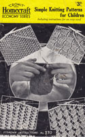 vintage knitting patter beginenrs guide