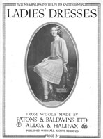 vintage 1920s ladies dress knitting pattern 