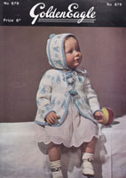 vintage baby fair matinee set knitting pattern rabbits 1950s