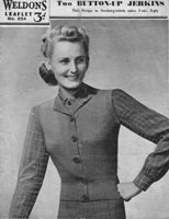 vintage 1940s ladies knitting patterns