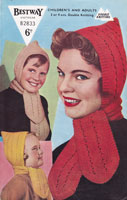 scarf hood hat pattern