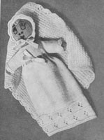 vintage knitted doll pattern
