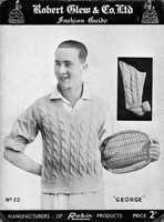 great retro 1930s sprots jumper with sleeves or as a slip over great for tennis or cricket