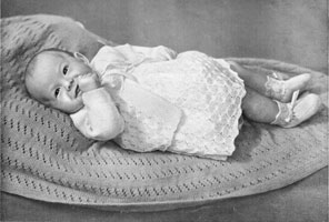 vintage baby olivias layette from 1940s