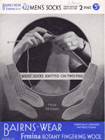 mens gloves knitting pattern 1940s