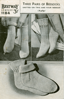 vintage sock pattern bestway