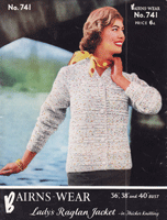 ladies knitted jacket pattern