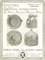 vintage knitting pattern for tea cosies