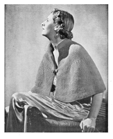 vintage 1930s ladies cape knitting patterns