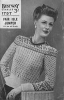 bestway fair isle knitting patterns 1940