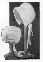 vintage baby angora bonnets knitting pattern