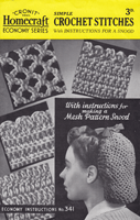 vintage ladies snood crochet pattern