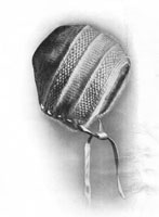 baby bonnet knitting pattern from 1920