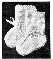 vintgae knitting pattern for mittens 1920s