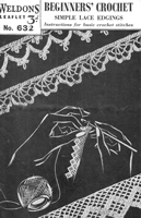 beginners crochet edgings from 1930s