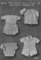 vintage baby silver knitting patterns vintage patons waretime baby patterns 1940s