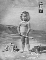vintage girls sun swim suit 1940s