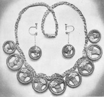 vintage crochet necklace pattern 1933