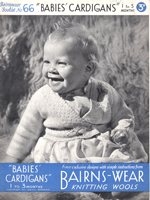 vintage baby cardigan knitting pattern 1930s