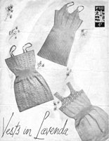 vintage knitting pattern for ladies underwear
