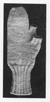 vintage first world war knitting pattern riflemans gloves