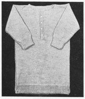 vintage first world war mans under shirt or vest knitting patterns
