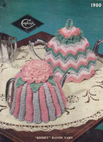 vintage tea cosy knitting pattern 1950s