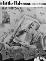 baby knitting pattern 1940s matinee coats