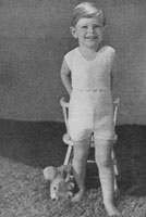 vintage little boys vest and pants knitting pattern underwear 1940s