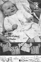 vintage baby knitting pattern for coats and jackets knitting pattern 1940s