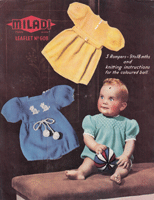 vintage romper knitting pattern late 1940s