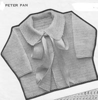 vintage baby crochet jacket pattern weldon 84 1930s