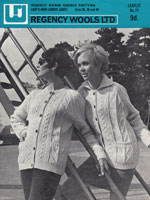 ladies aran jacket and cardigan knitting pattern