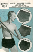 vintage mens swim suit knitting patterns