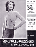 vintage ladies 1950s knitting patterns jumper
