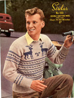 fair isle mens jumper knitting pattern