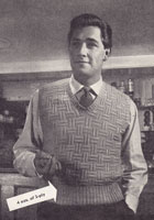 vintage mens slipover tank top 1940s vintage knitting pattern