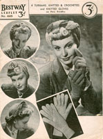 1940's turbun hat knitting patterns