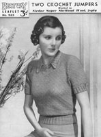 vintage Bestway ladies knitting patterns 1930