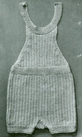 vintage sun suit knitting pattern