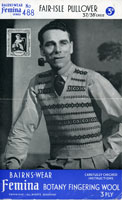 bairns mens knitting pattern