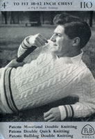 vintage men's knitting patterns from the Retro Knitting Company
