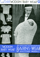 wartime baby knitting pattern layette