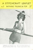 vintage ladies beach outfit